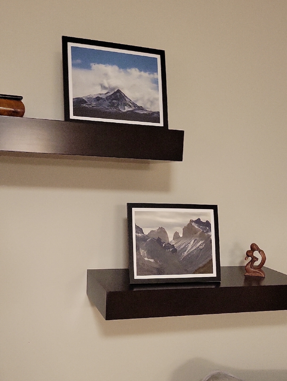 Set Of 2 Framed 10×8" Mountain Landscapes Wall Art Photograohy Prints